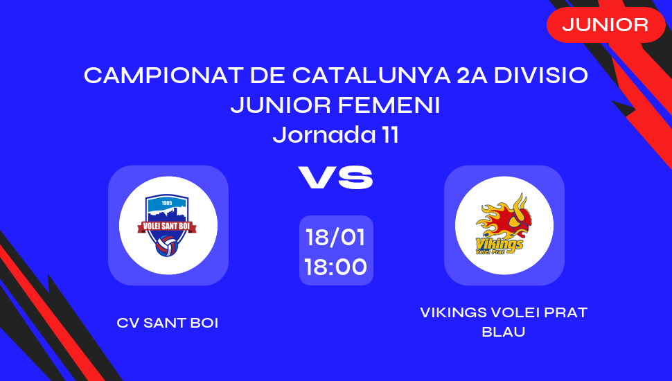 Imagen del video: CV SANT BOI vs VIKINGS VOLEI PRAT BLAU
