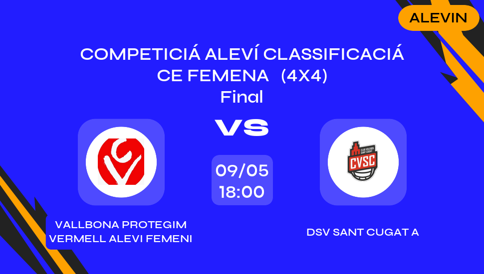 Imagen del video: VALLBONA PROTEGIM VERMELL ALEVI FEMENI vs DSV SANT CUGAT A