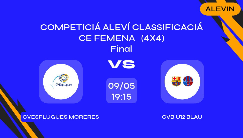 Imagen del video: CVESPLUGUES MORERES vs CVB U12 BLAU