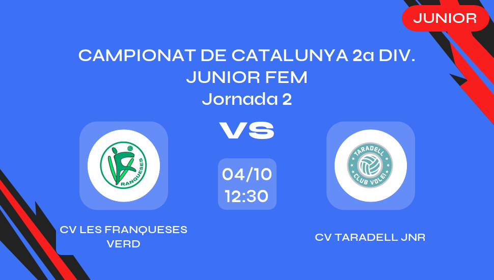 Imagen del video: CV LES FRANQUESES VERD vs CV TARADELL JNR